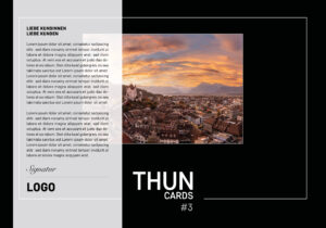 Thun Cards #3 (mit individueller, transparenter Banderole)