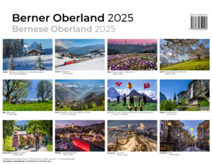 Berner Oberland Kalender 2025