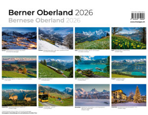 Berner Oberland Kalender 2026